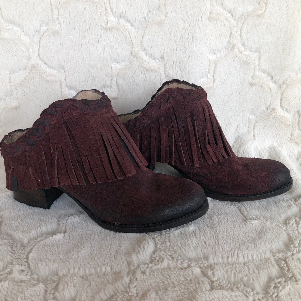 Freebird by Steven Lucy Mule Fringe Boot